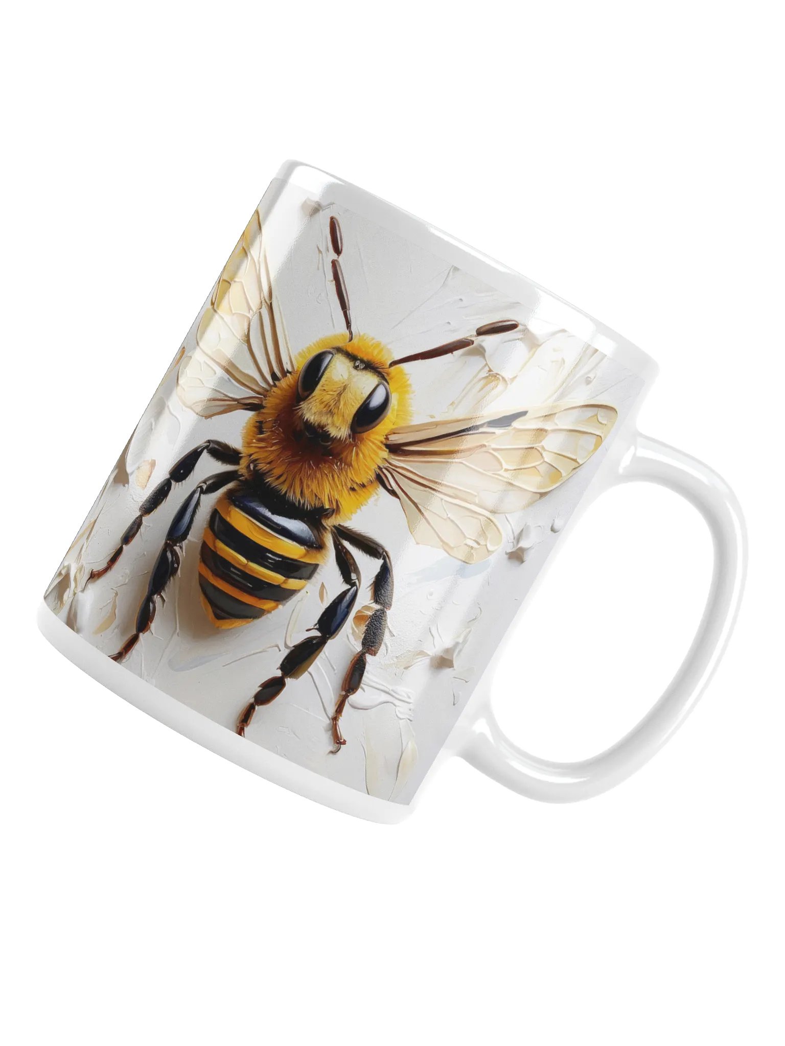Floral Honeycomb Ceramic Mug product image (4)
