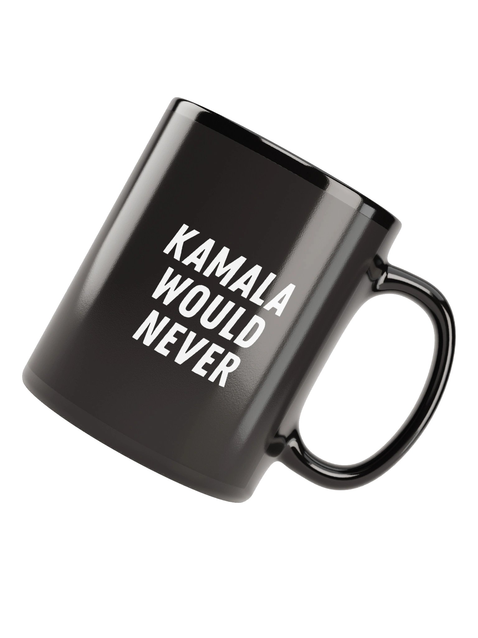 Kamala Would Never Glossy Mug | D A R K product image (6)