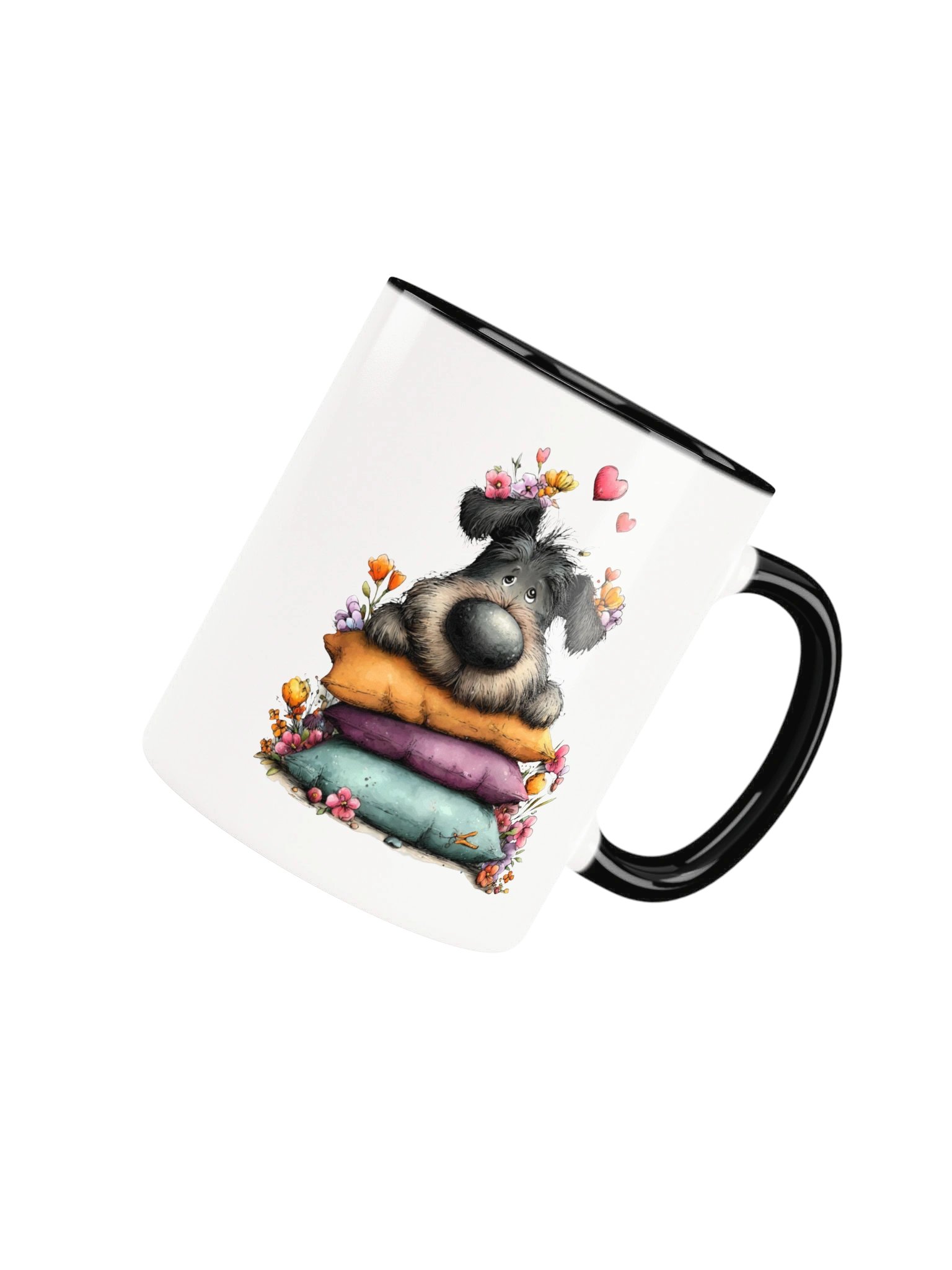 Sleepy Puppy Accent Mug product image (27)