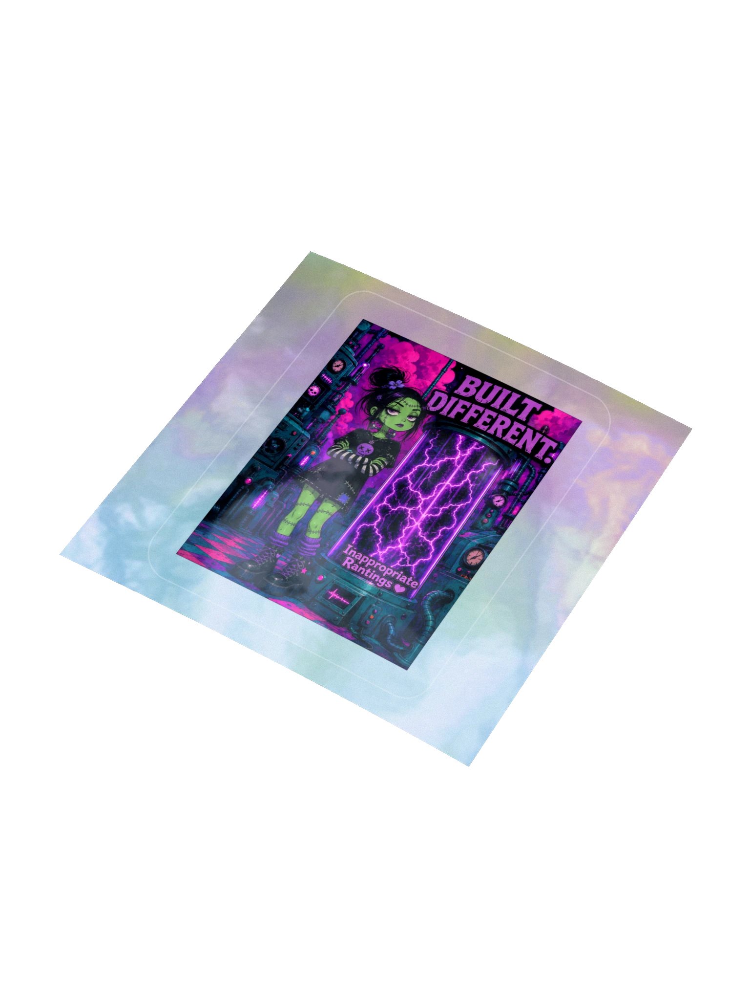 Built Different Sticker Sheet product image (3)