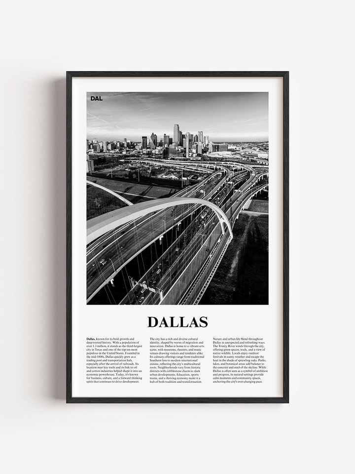Dallas 03 Newspaper Poster product image (5)