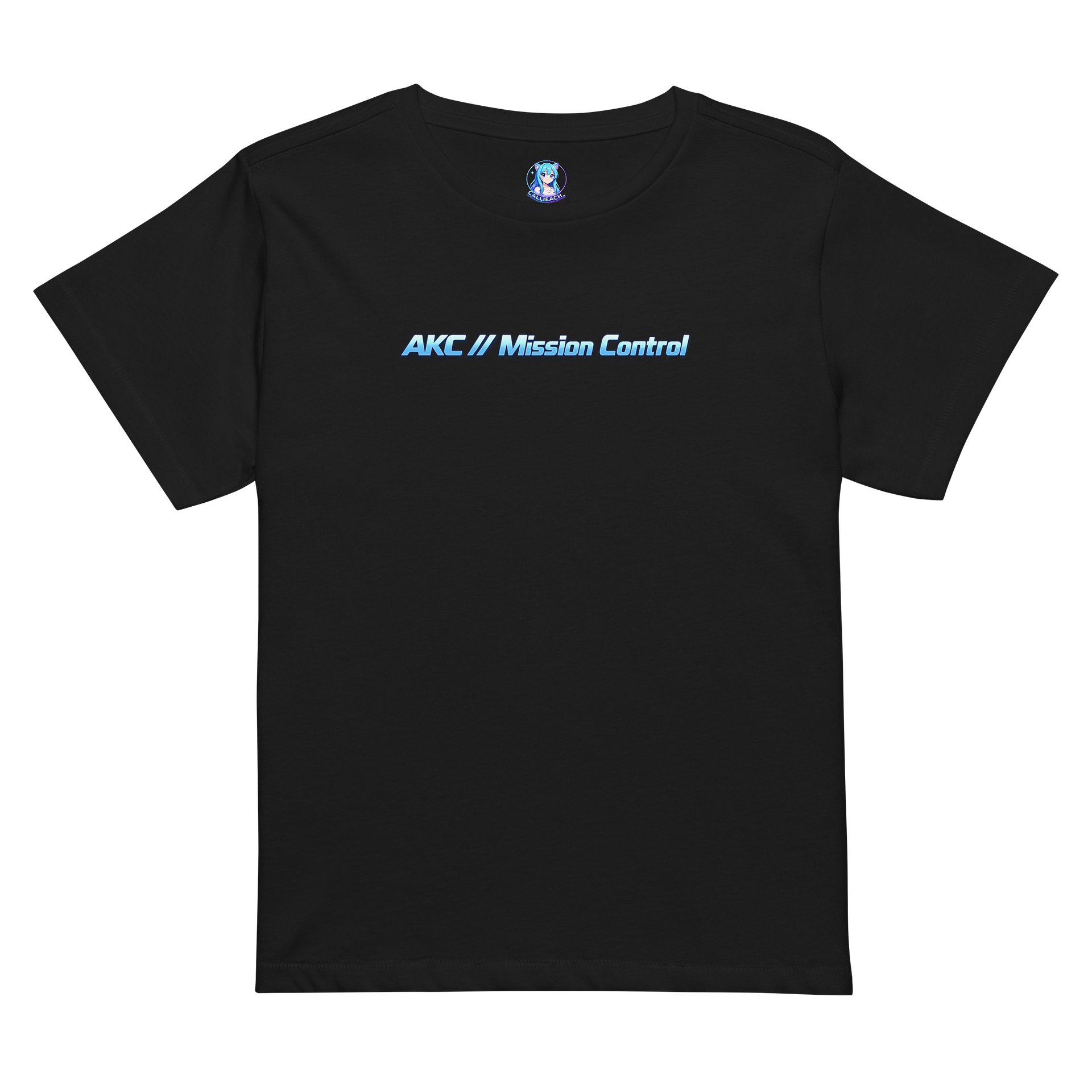 • AKC // Mission Control Women’s High-Waisted Tee | Arkfall Kitty Collective product image (2)