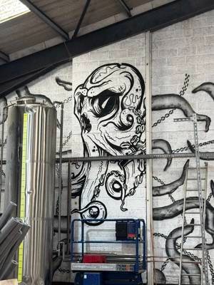 #spraypaint #brewtoon #mangounchained #peterhead 