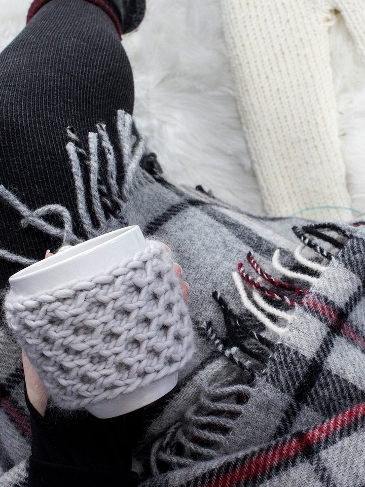 Cute Coffee Cup Cozy - Flichering Flame product image (1)