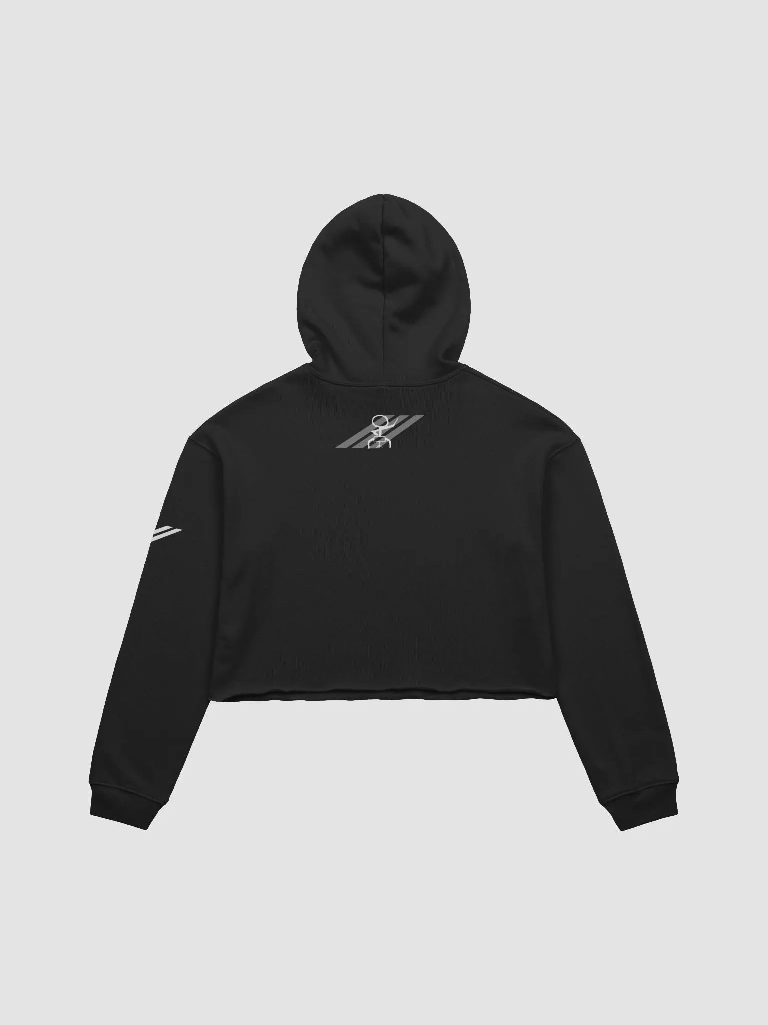 Ladies 'Drummer For Hire' Cool Crop Hoodie product image (6)