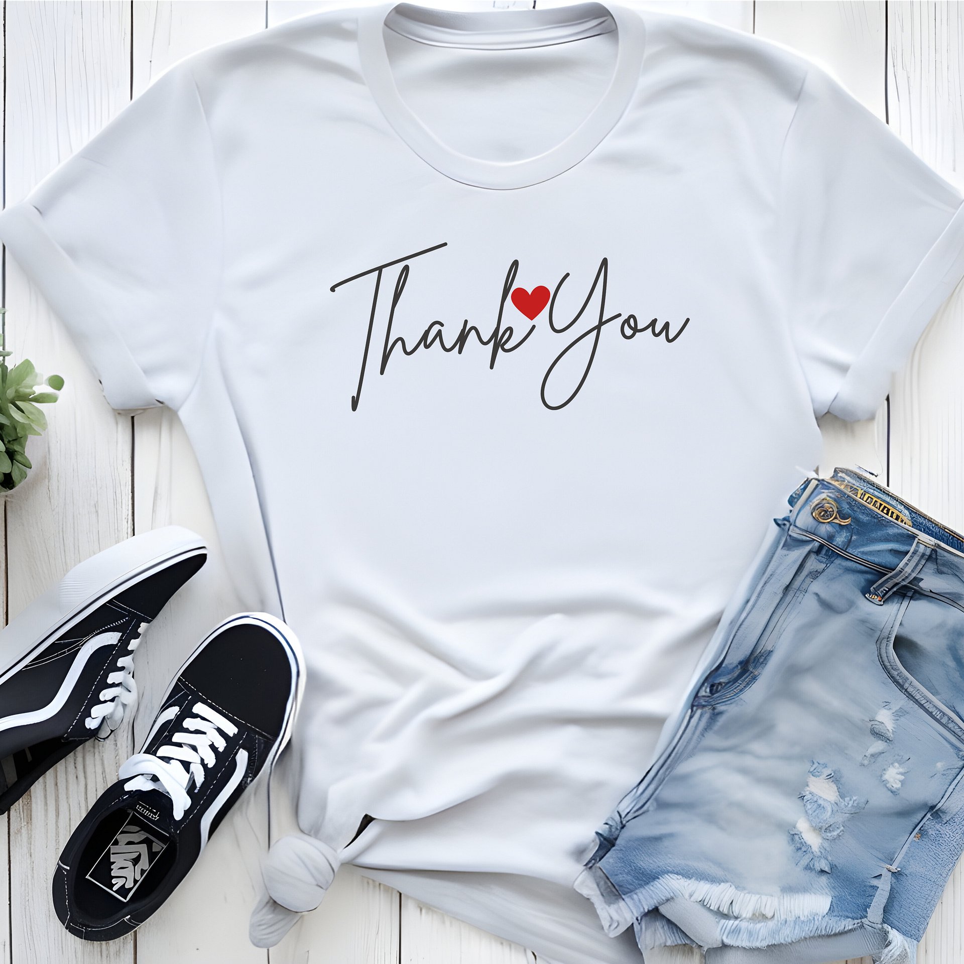 Thank 💗 You Tee product image (2)