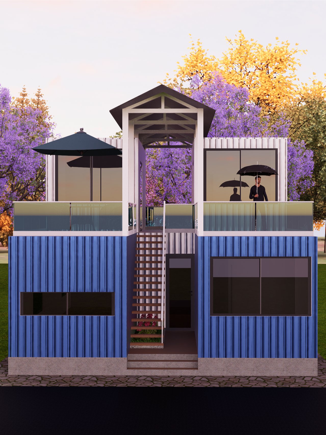 2 Storey 4BHK Container House_02 product image (4)