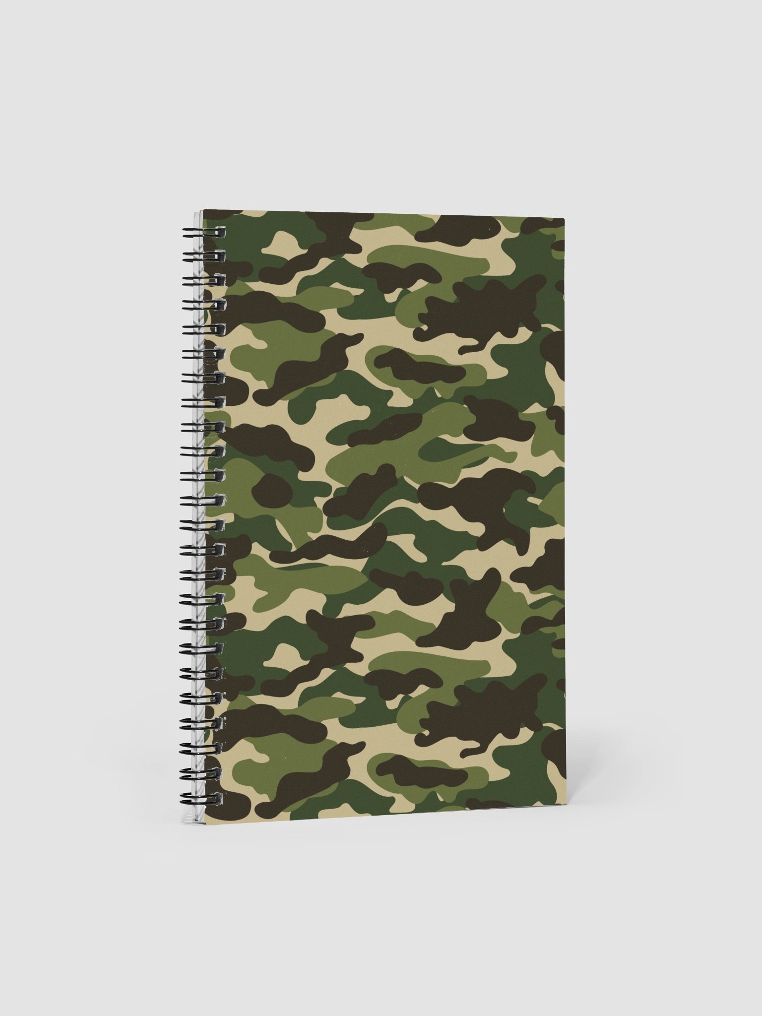Versatile Camo Design Spiral Notebook for Notes product image (1)