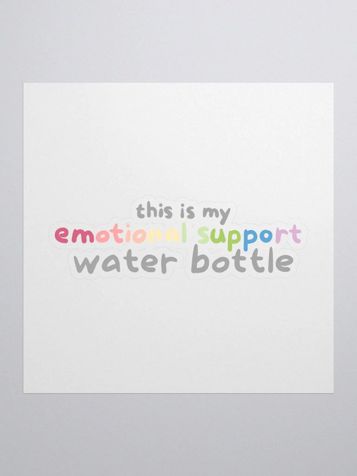 emotional support water bottle sticker product image (1)