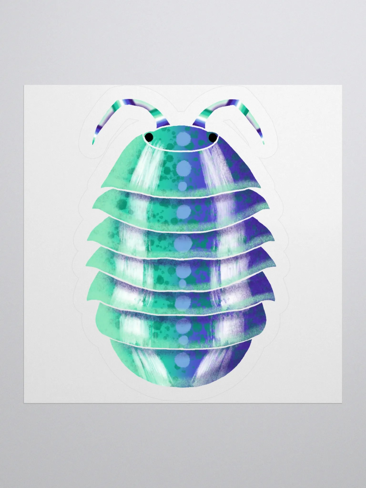 Gay Men Isopod Sticker product image (1)