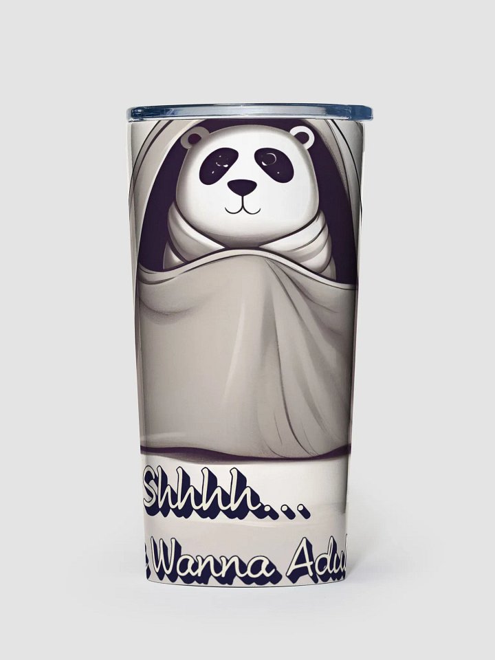 Cozy Panda 20oz Tumbler product image (1)