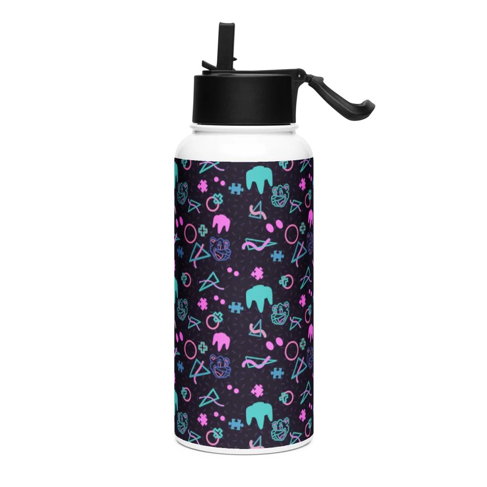 Bundy Bear Arcade Stainless Steel Water Bottle product image (3)