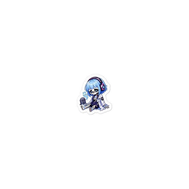 Lady Frost RIP Emote - Die Cut Sticker product image (2)