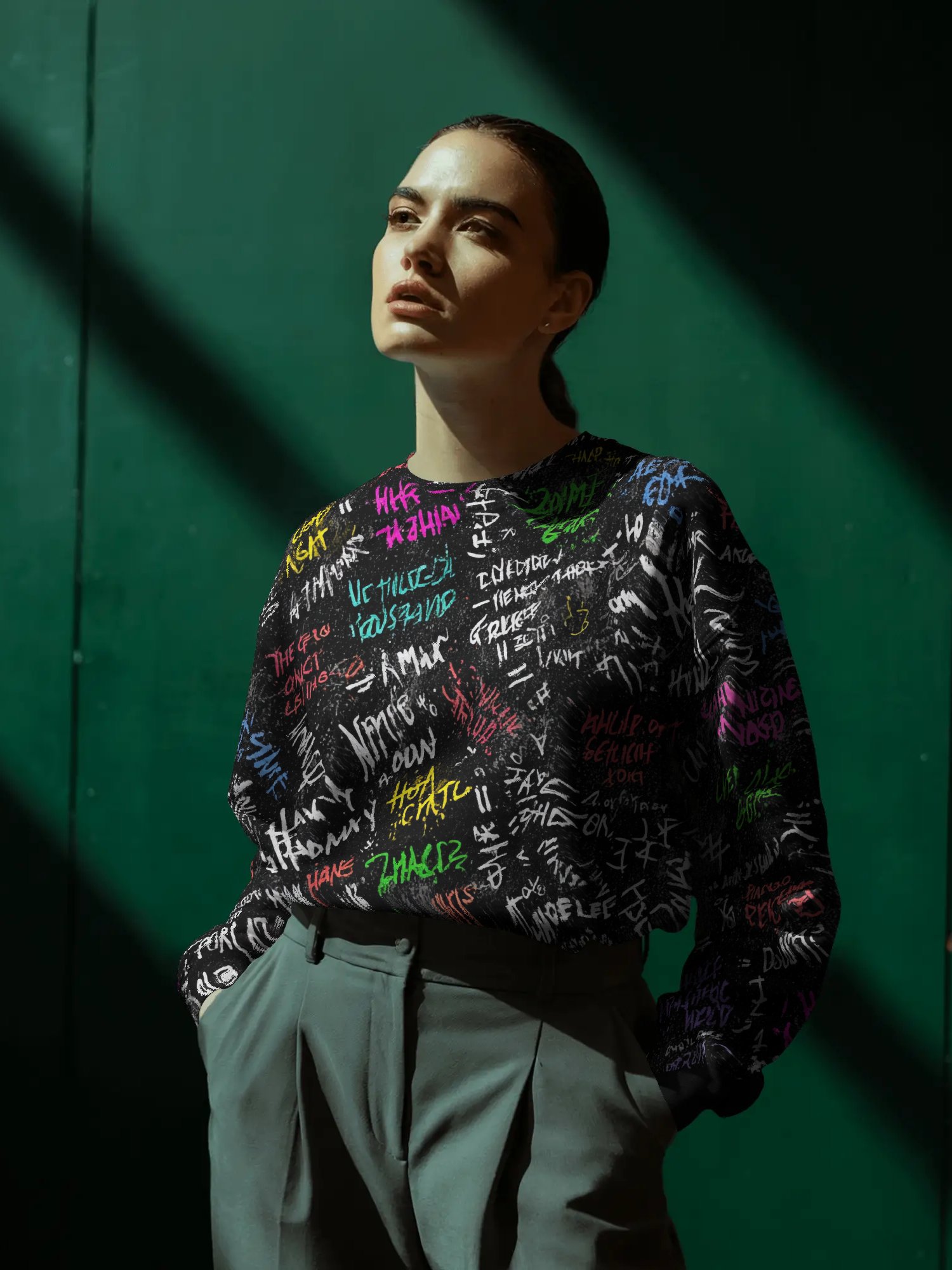 PSYCHO – Thought Loop – Unisex Sweatshirt product image (5)