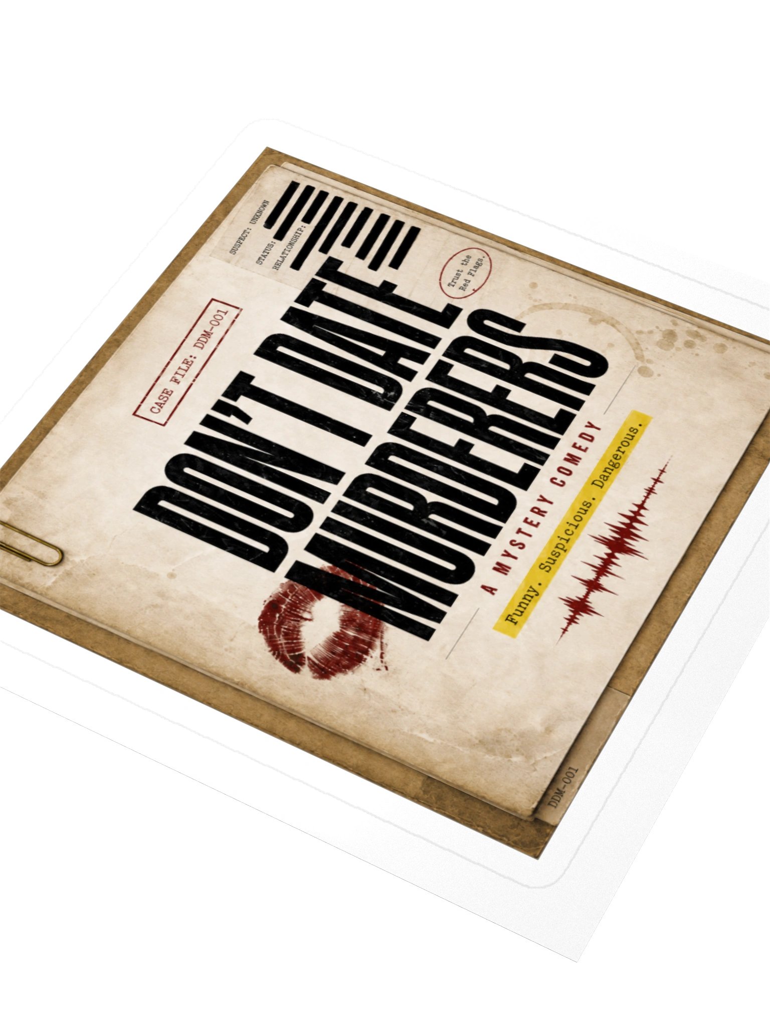 The Case File Sticker product image (8)