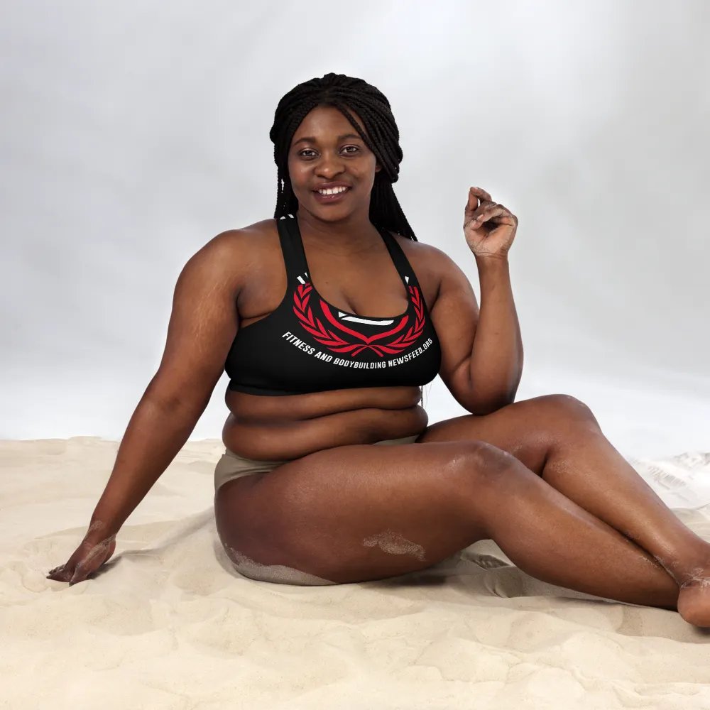 IFBNewsfeed.Org's All-Over Print Padded Sports Bra product image (5)