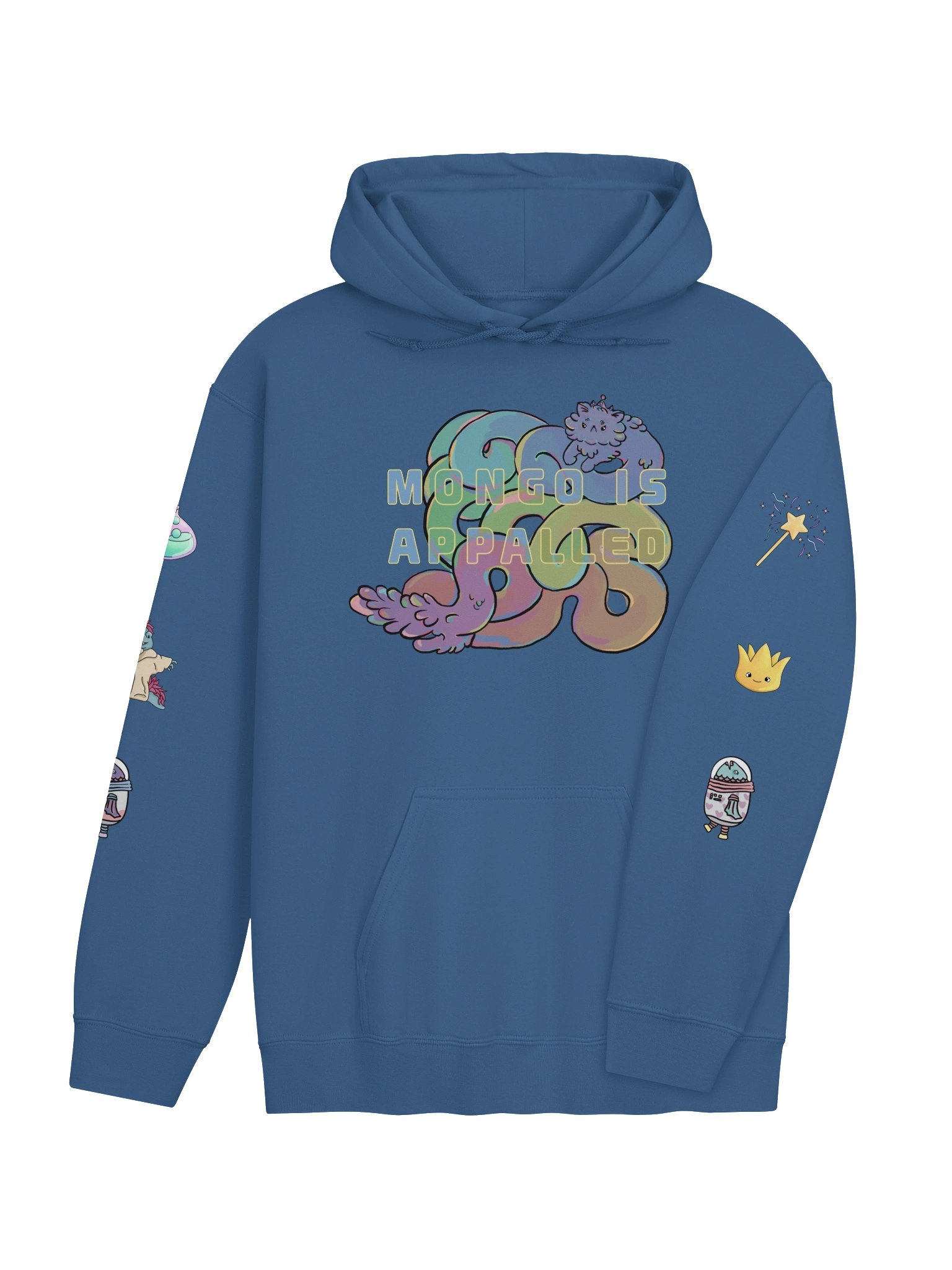 MONGO IS APPALLED with sleeve flair hoodie product image (42)