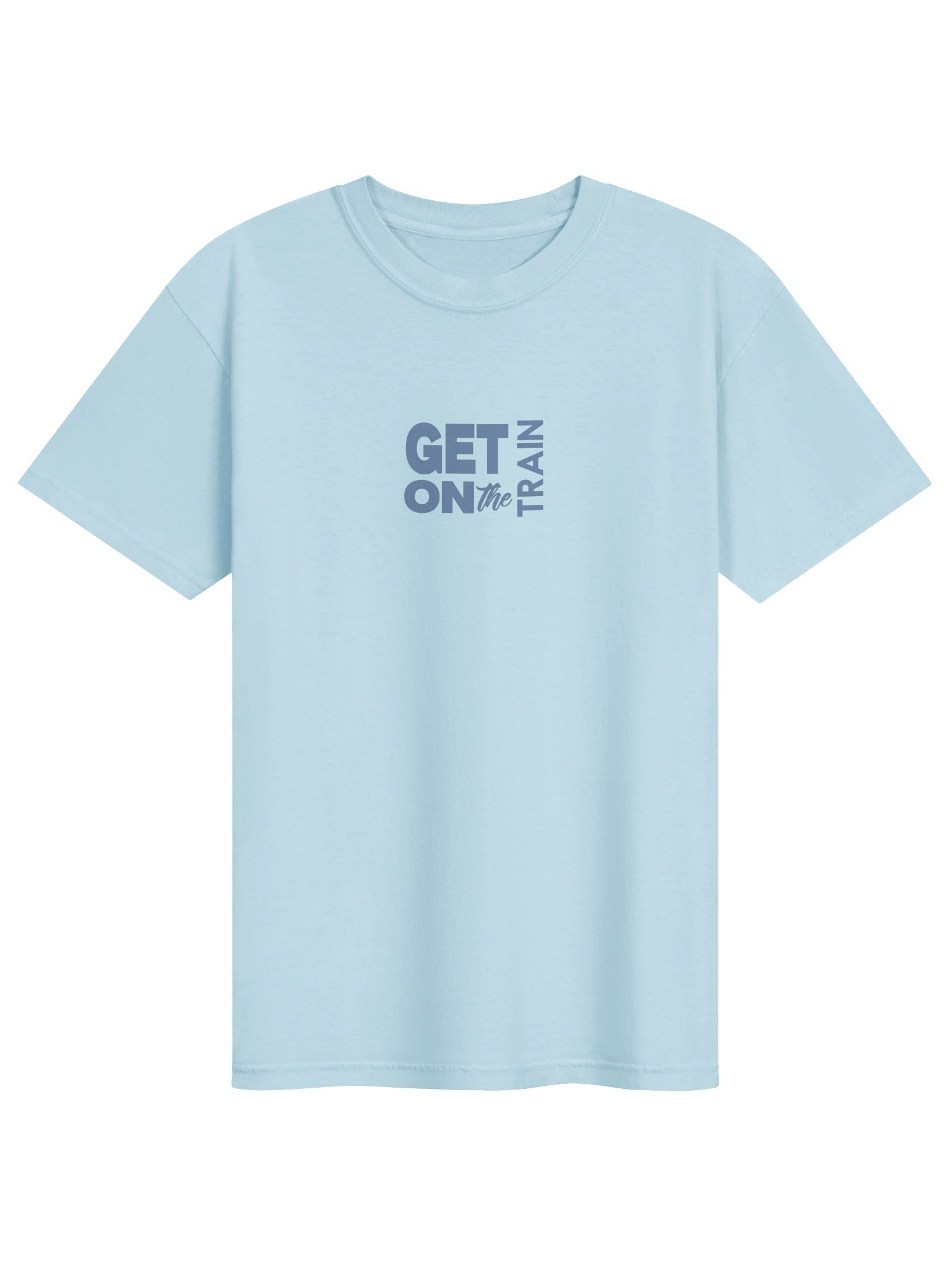 24hr Train Tee -Blue product image (2)