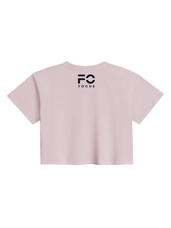 FOCUS Premium Womens Crop top Tee — Pink product image (2)