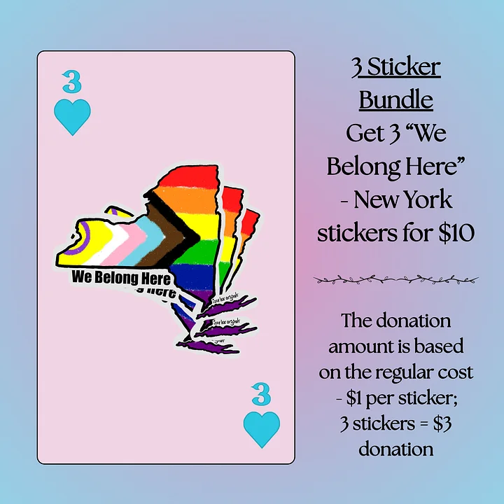 We Belong Here Sticker Bundles - New York product image (1)