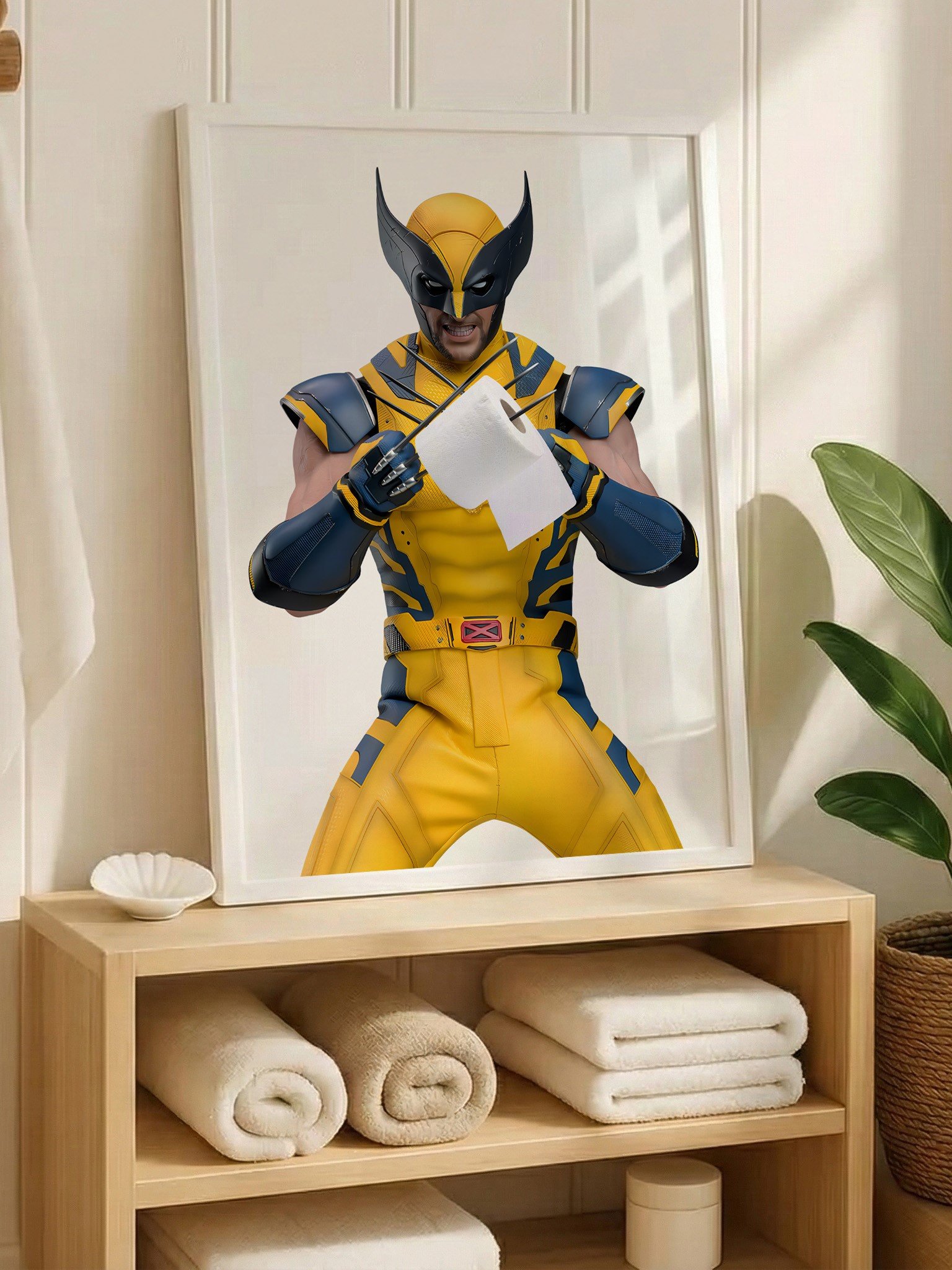 Wolverine Bathroom Wall Art product image (7)