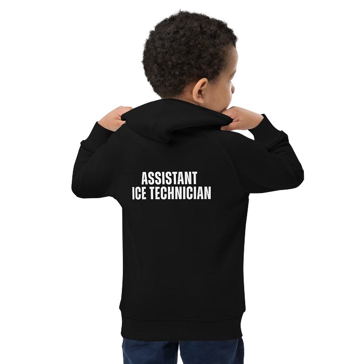 Assistant Ice Tech. Kids Eco Hoodie product image (2)