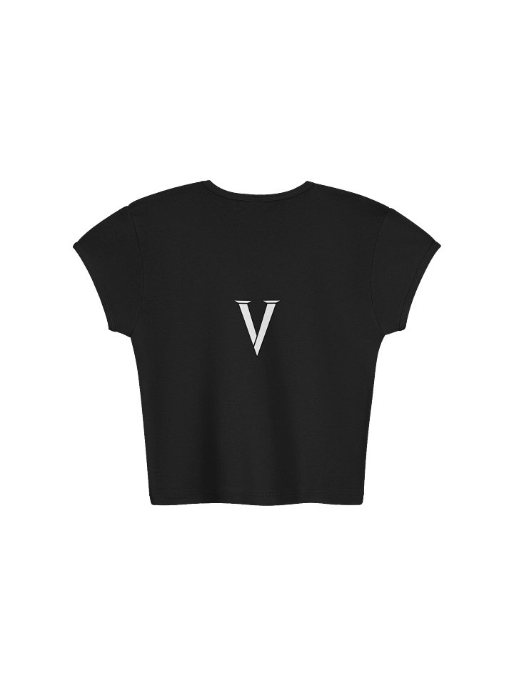 Minimal VOID Logo Ribbed Baby Tee product image (2)