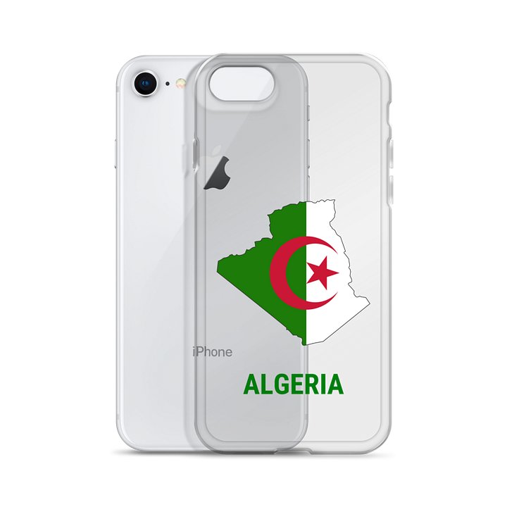 Algeria 2026 World Cup Flag iPhone Tough Case - Algeria Soccer Phone Cover - Dual Layer Protective Case product image (2)