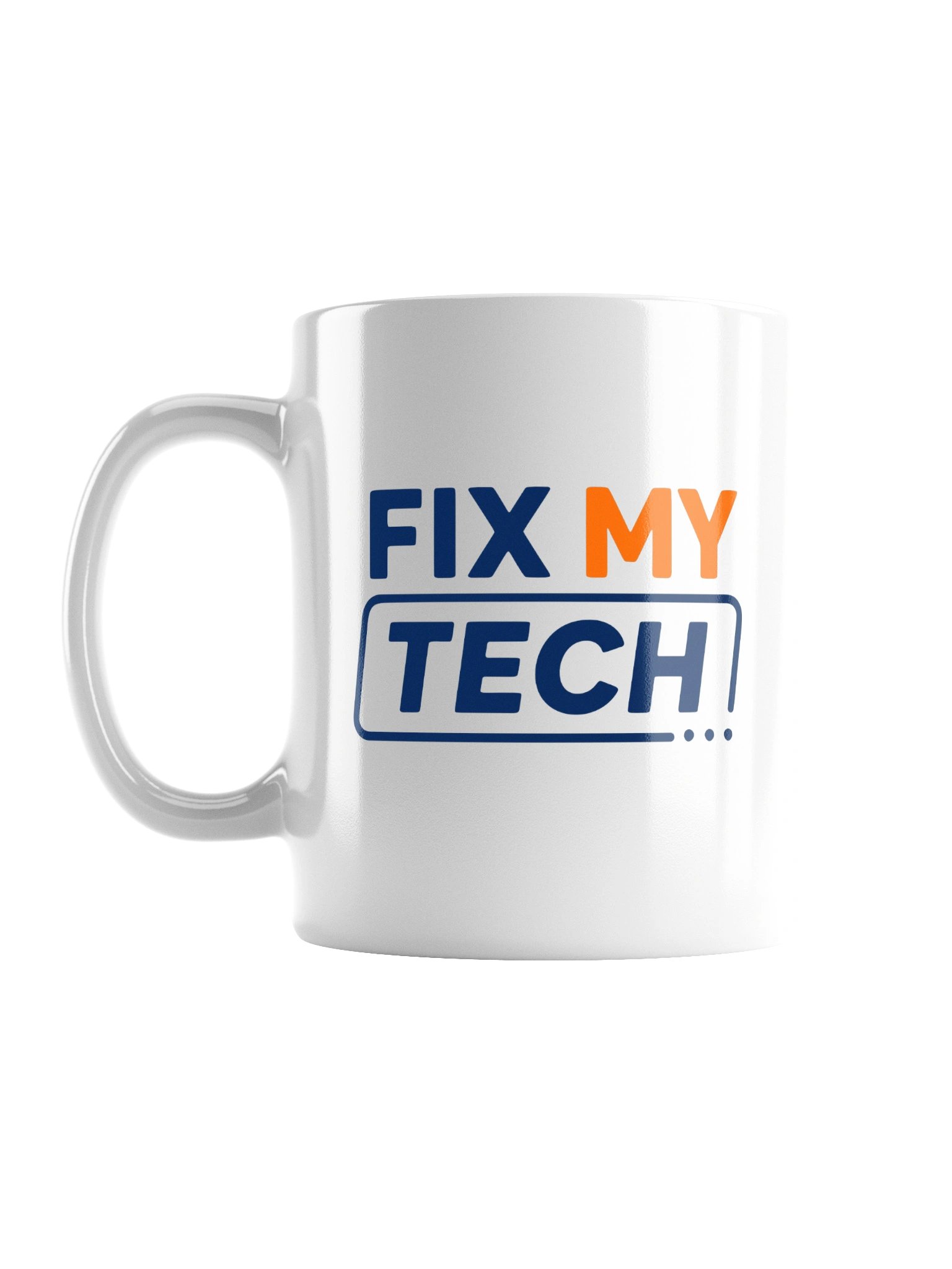 Fix My Tech White Mug product image (1)