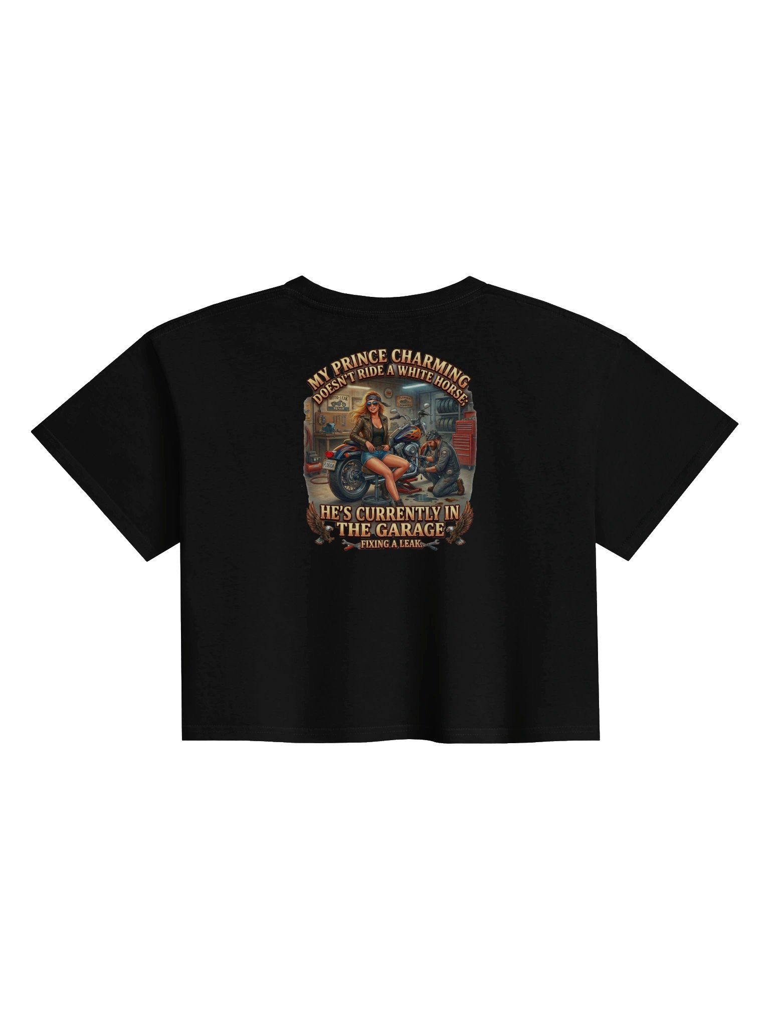 Mötograffiti Prince Charming Crop Top product image (26)