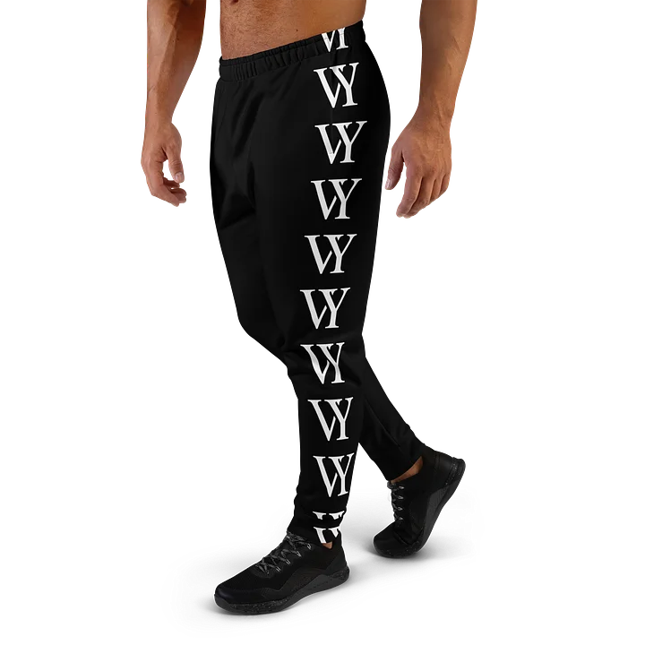 VY BLACK Pattern Joggers product image (1)