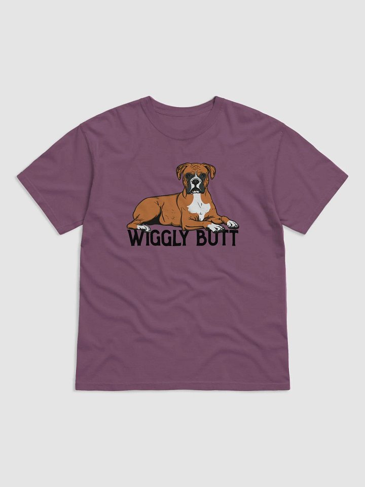 Wiggly Butt T-Shirt of a Boxer Dog | Funny T-Shirt for Boxer Dog Owners product image (1)