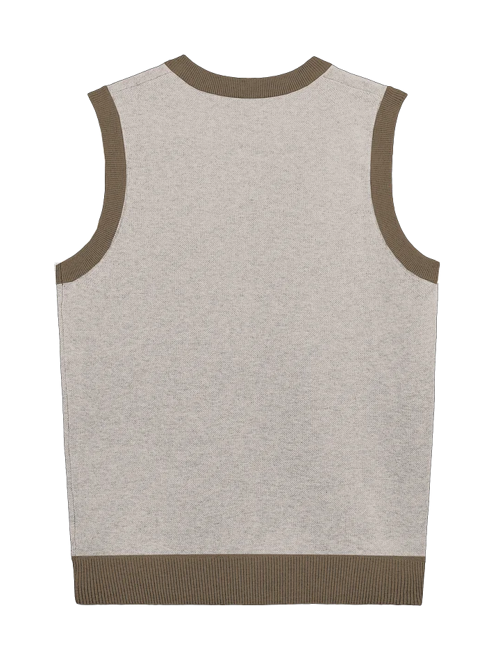 House 746 Luxury Knit Vest - Beige product image (2)