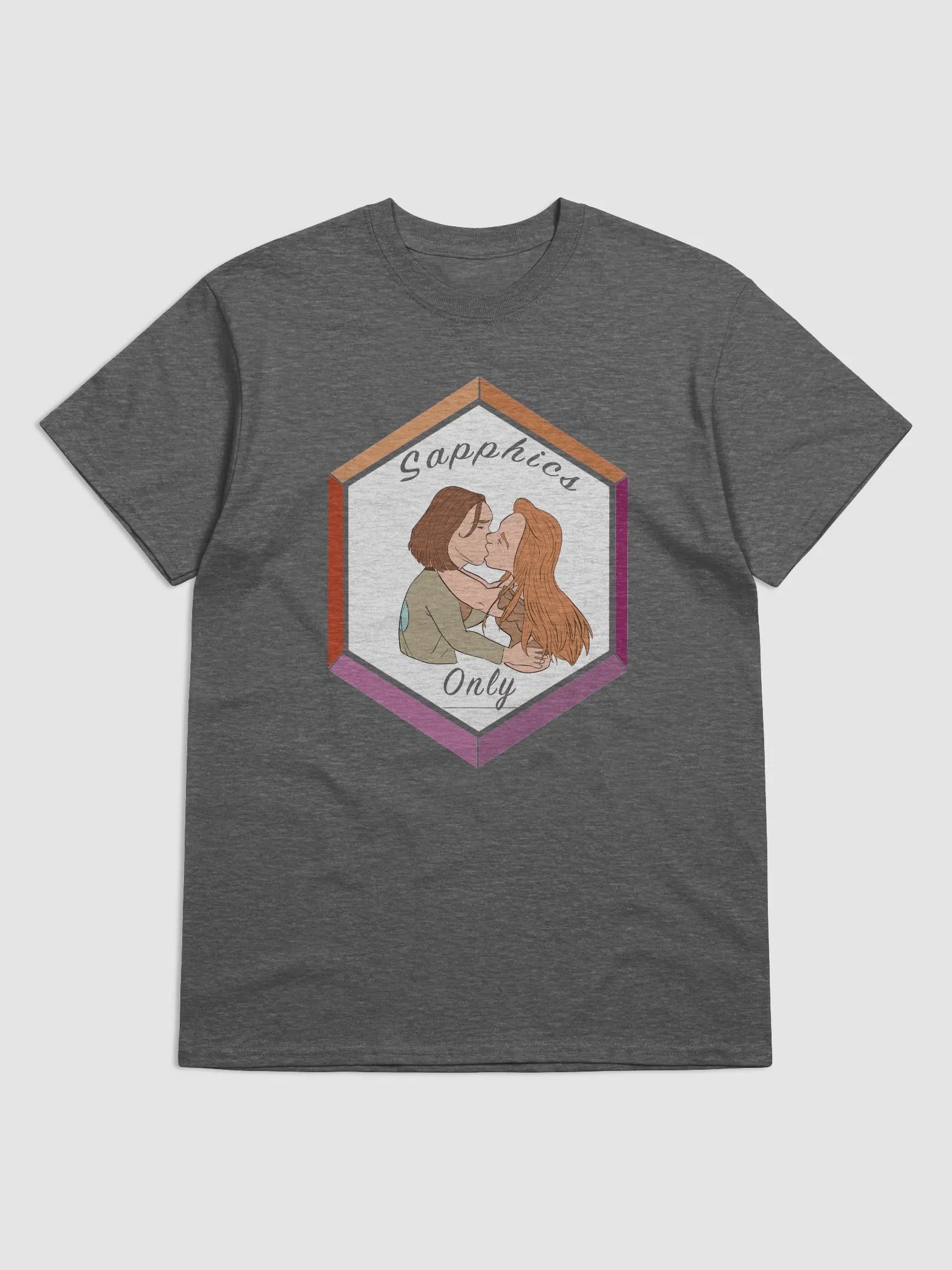 02 Sapphics Only Cotton Tee product image (7)