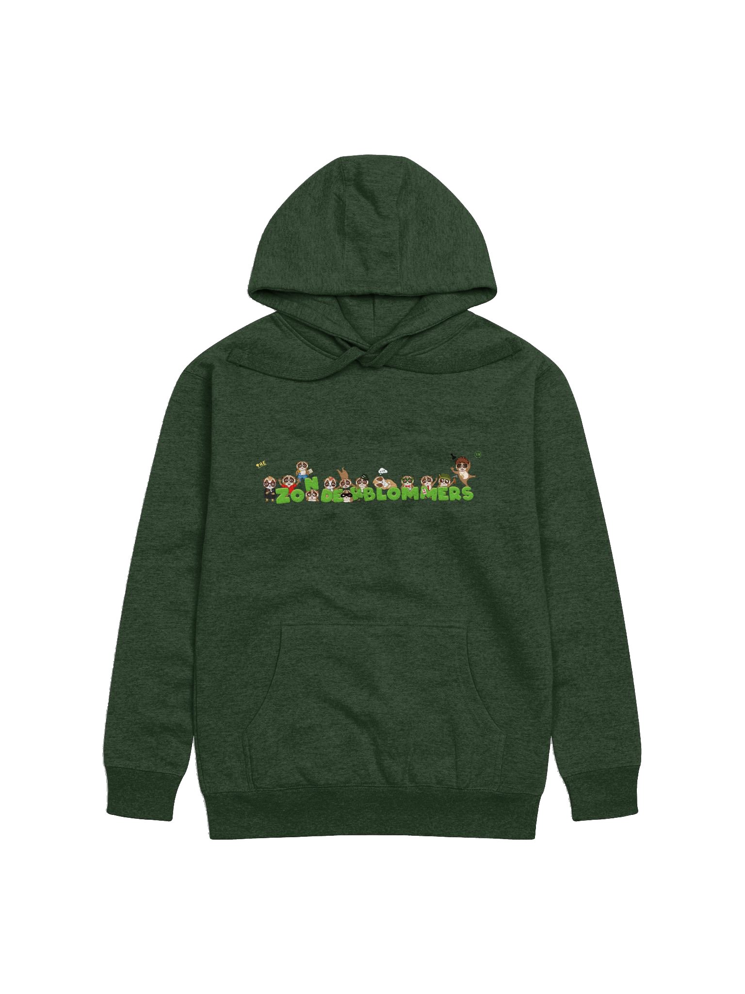 Green Boogie Zonderblommer Hoodie product image (1)