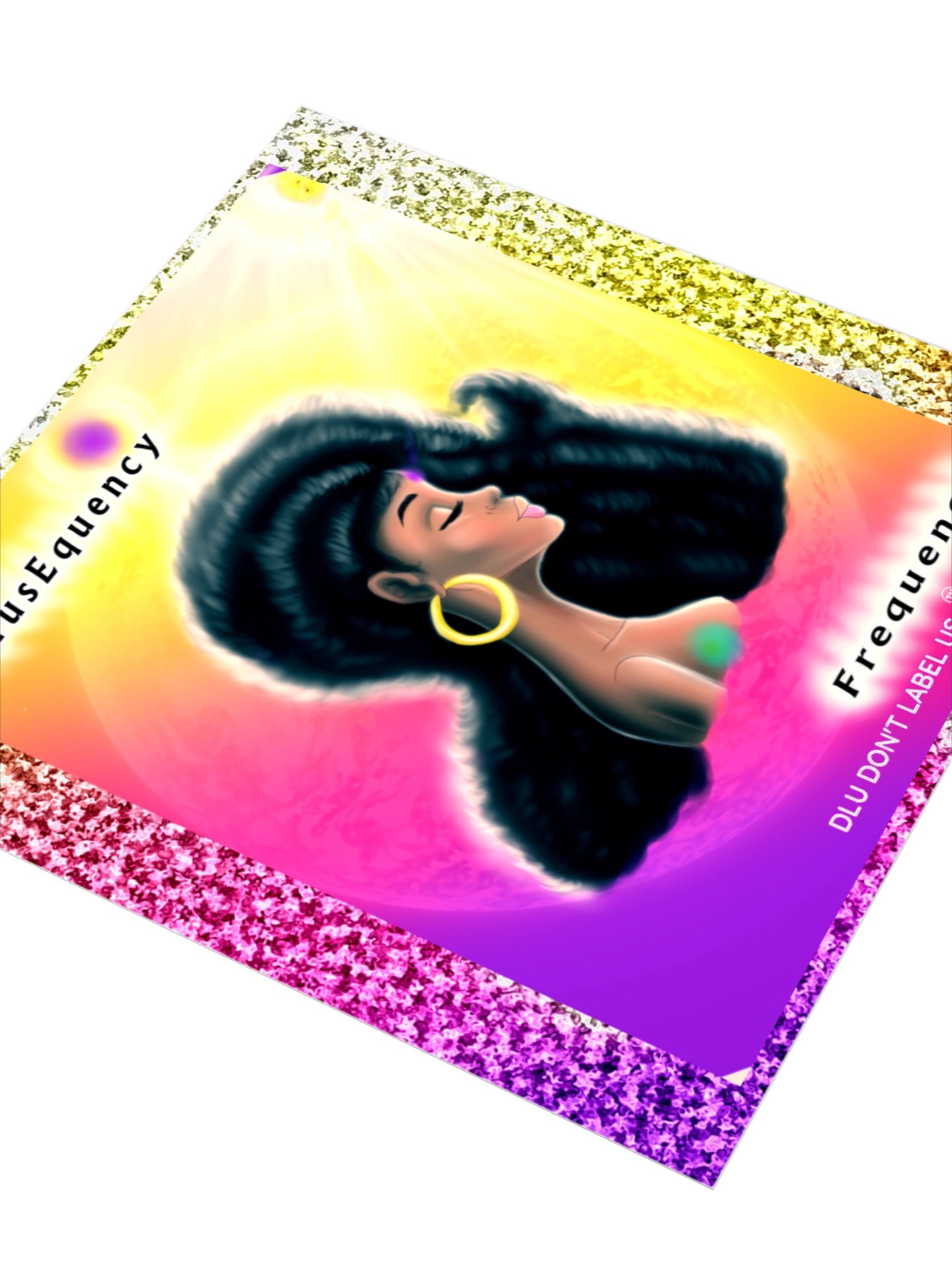 DLU DON’T LABEL US® Vibrant Visions Kiss Cut Stickers product image (3)
