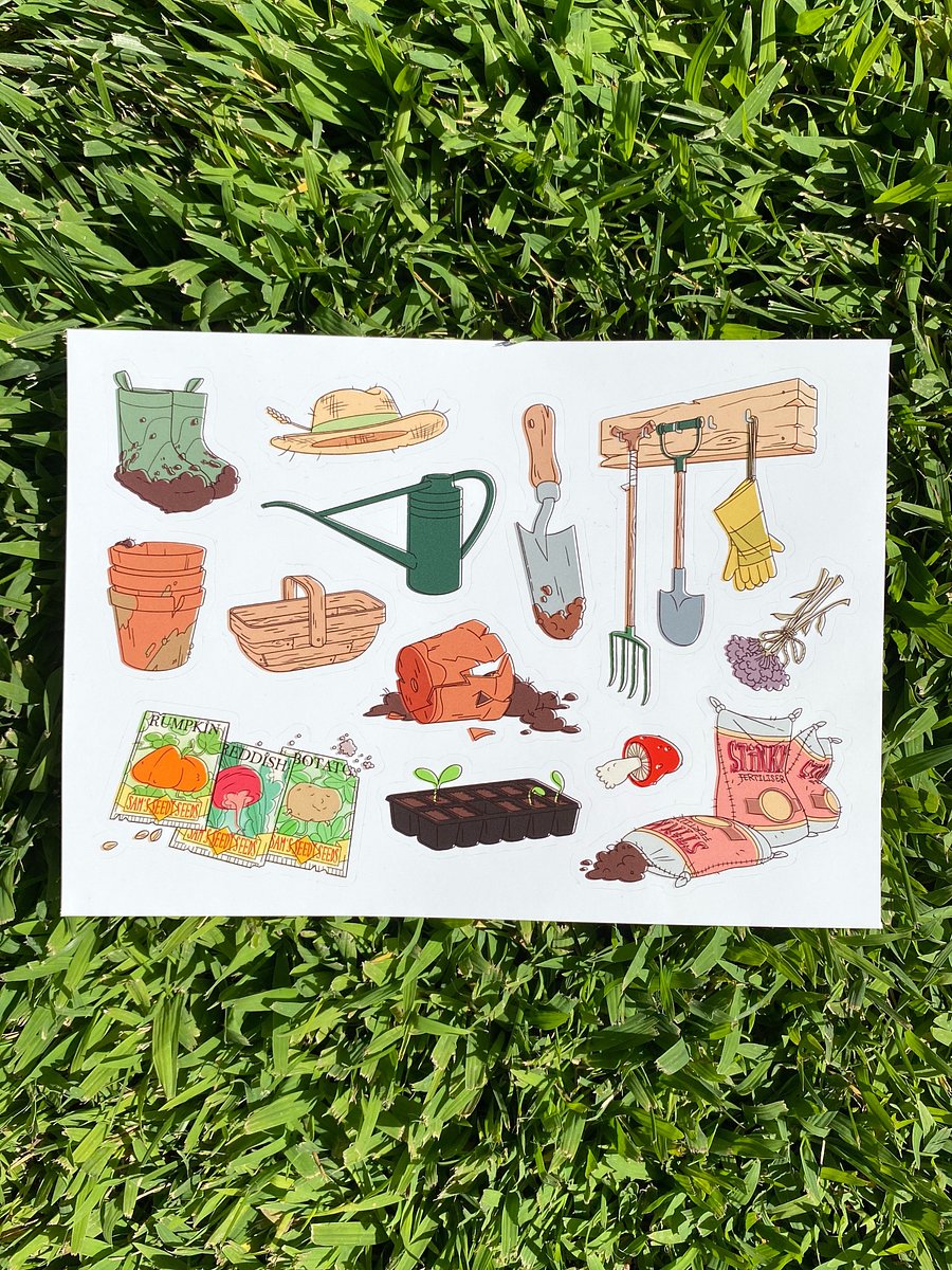 Garden Props - STICKER SET product image (2)