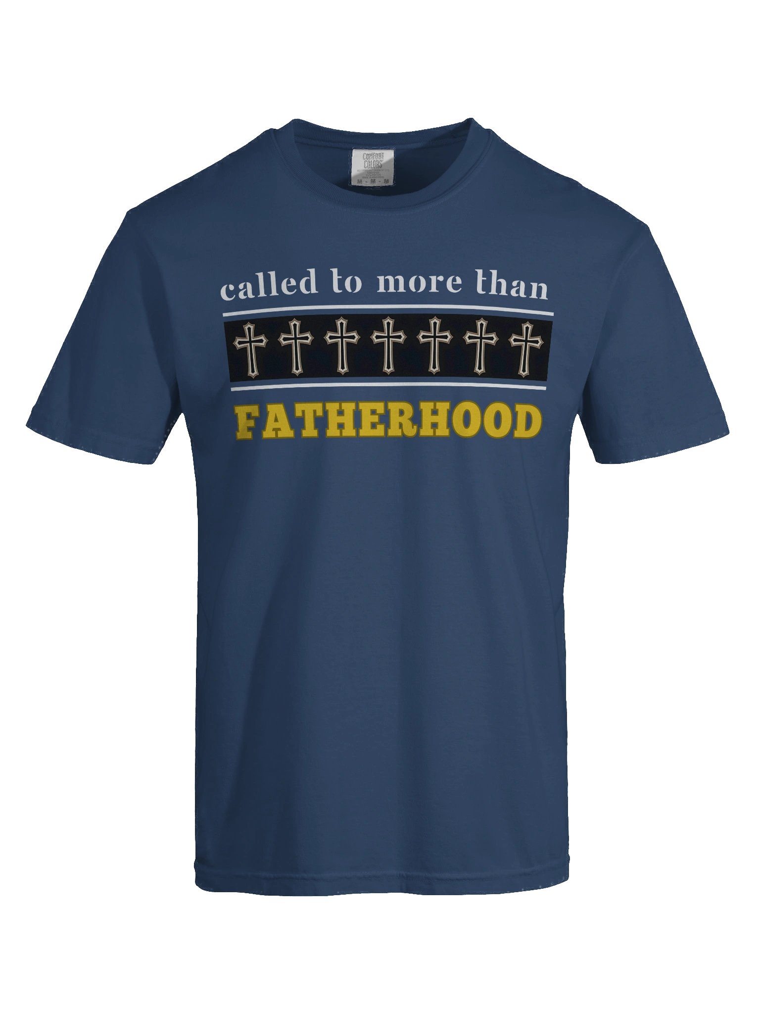 Called to More Than Fatherhood | Christian Dad Comfort T-shirt | Faith-Based Gift for Dads product image (6)