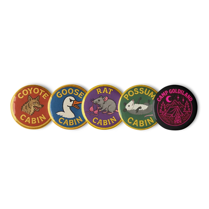 CAMP BUTTON SET [SMALL] product image (2)