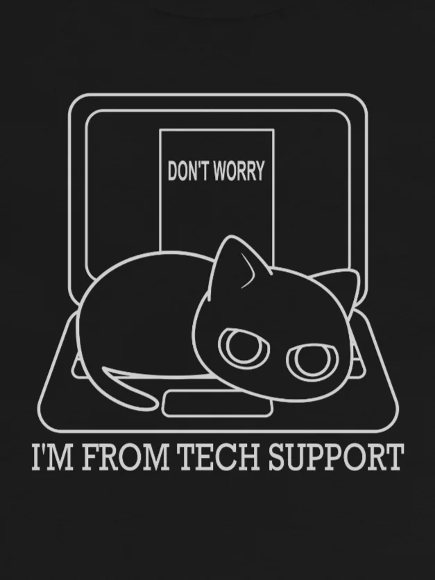 Cat on Laptop - Unisex Youth Sweatshirt product image (1)