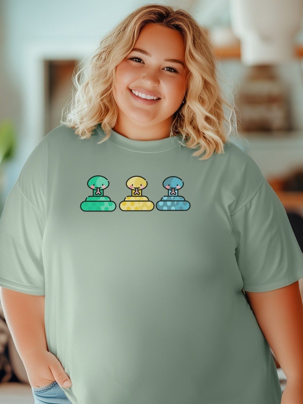 Cozy Coils Unisex T - Shirt product image (14)
