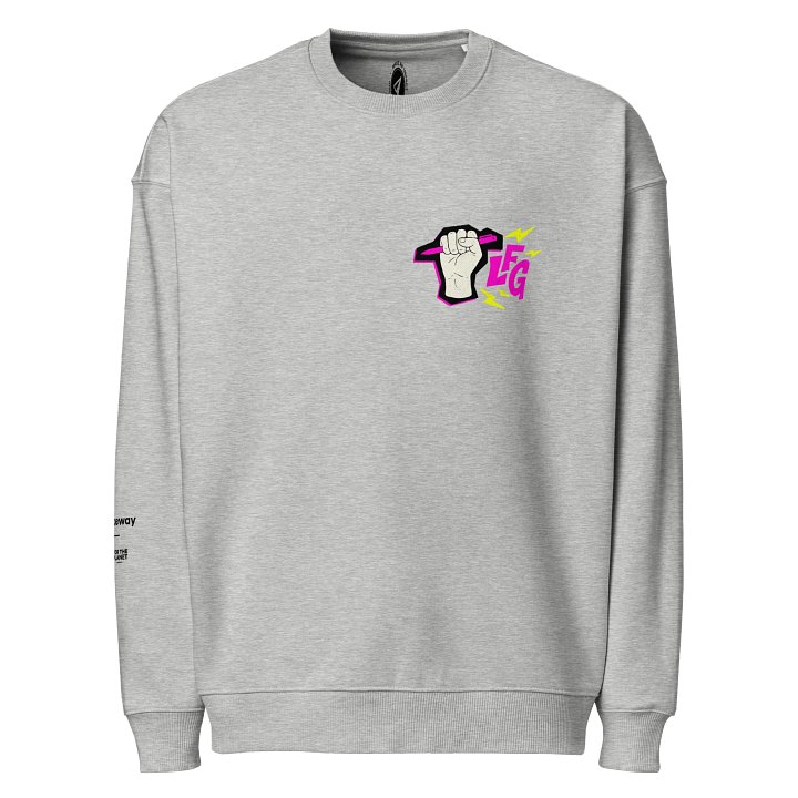 GOTS Certified (Global Organic Textile Standard) Crewneck: Light Mode product image (1)