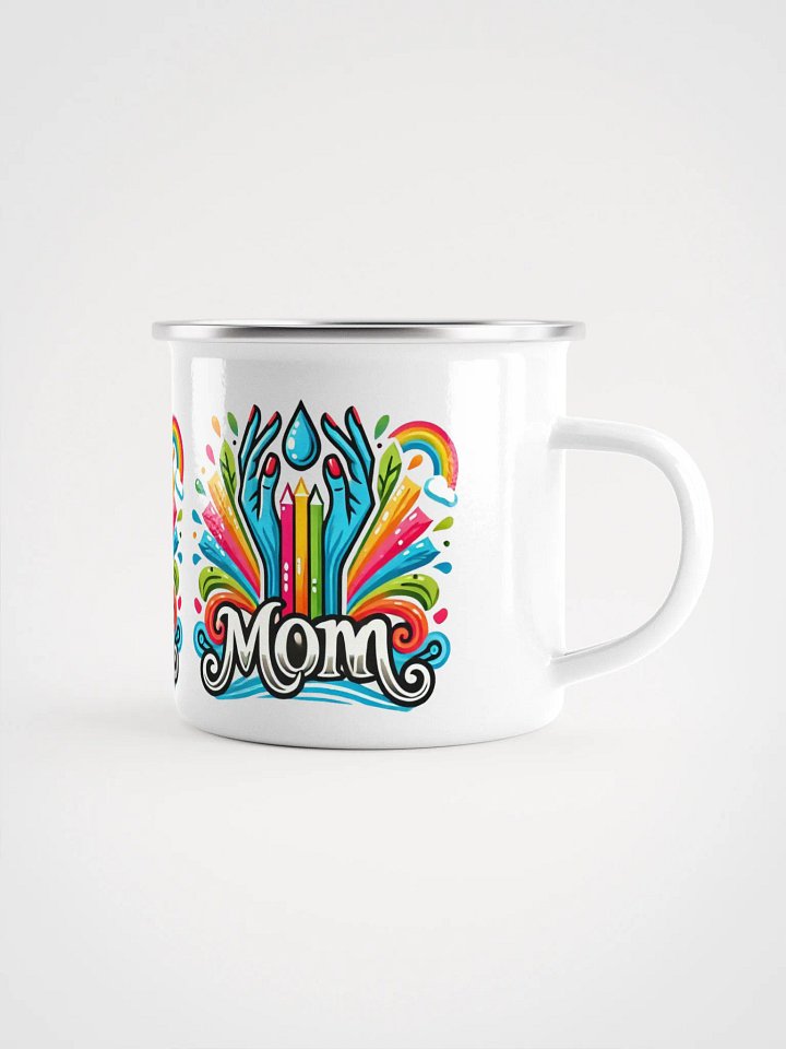 Artistic MOM Enamel Mug product image (1)