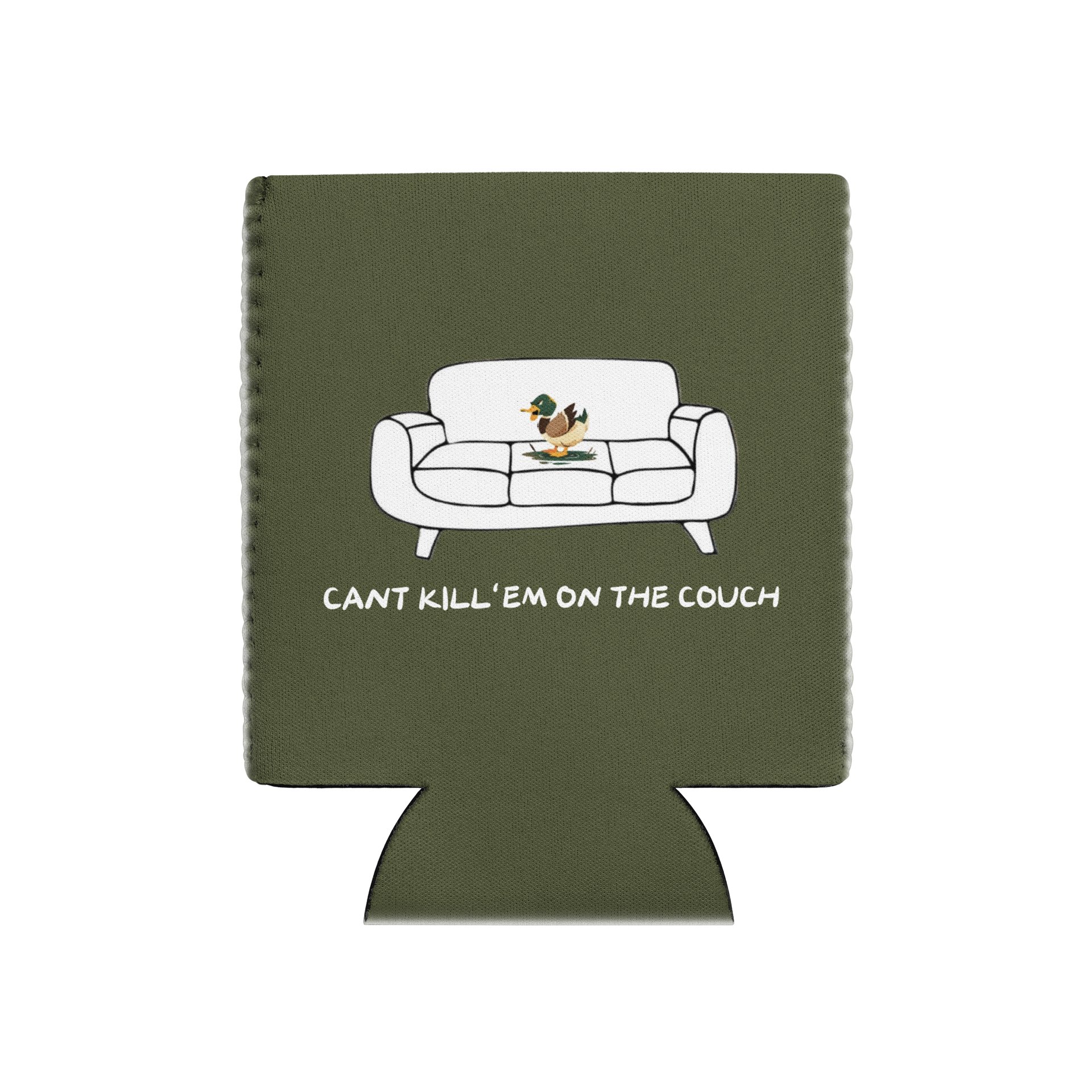 Can't Kill 'Em On The Couch Koozie product image (1)