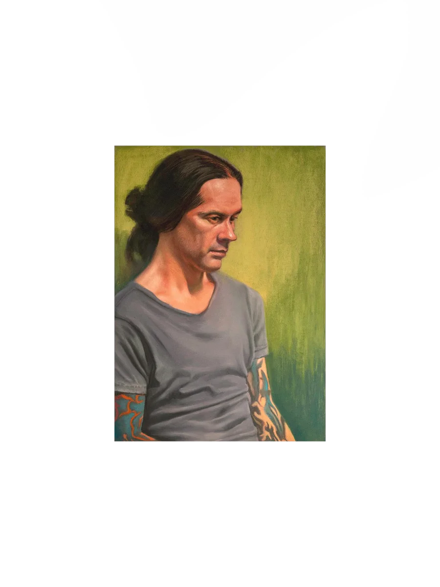 ART BY TIM: Cleveland Pastel Portrait Drawing product image (1)