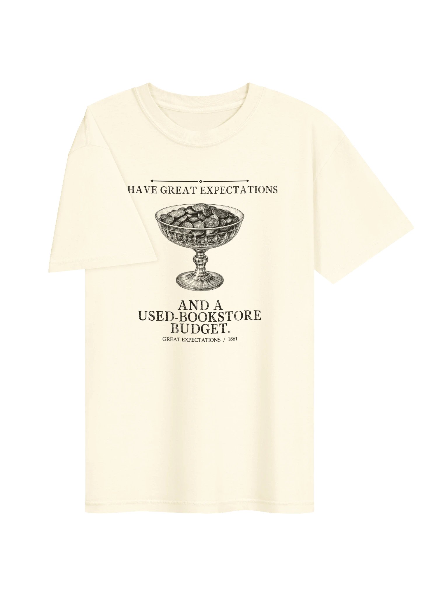 Have Great Expectations Used Bookstore Budget -- Great Expectations Tee (Light) product image (9)