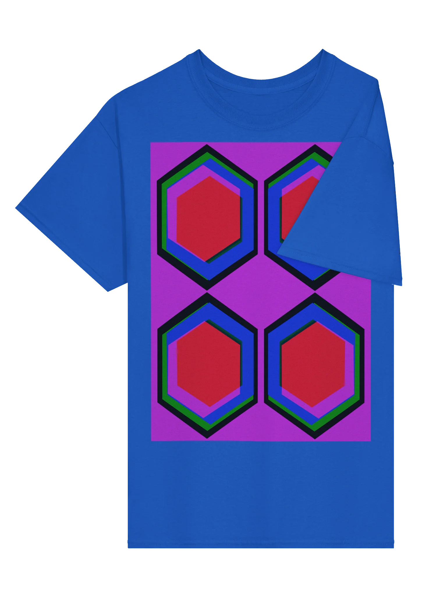 Hexagon Hues T-Shirt product image (3)