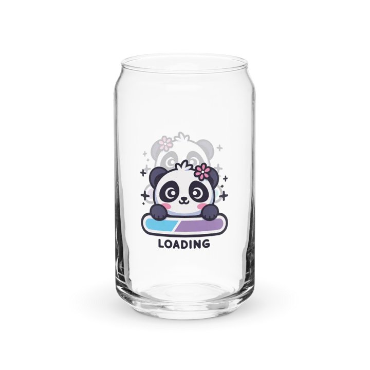 Panda Loading Can Shaped Glass product image (1)