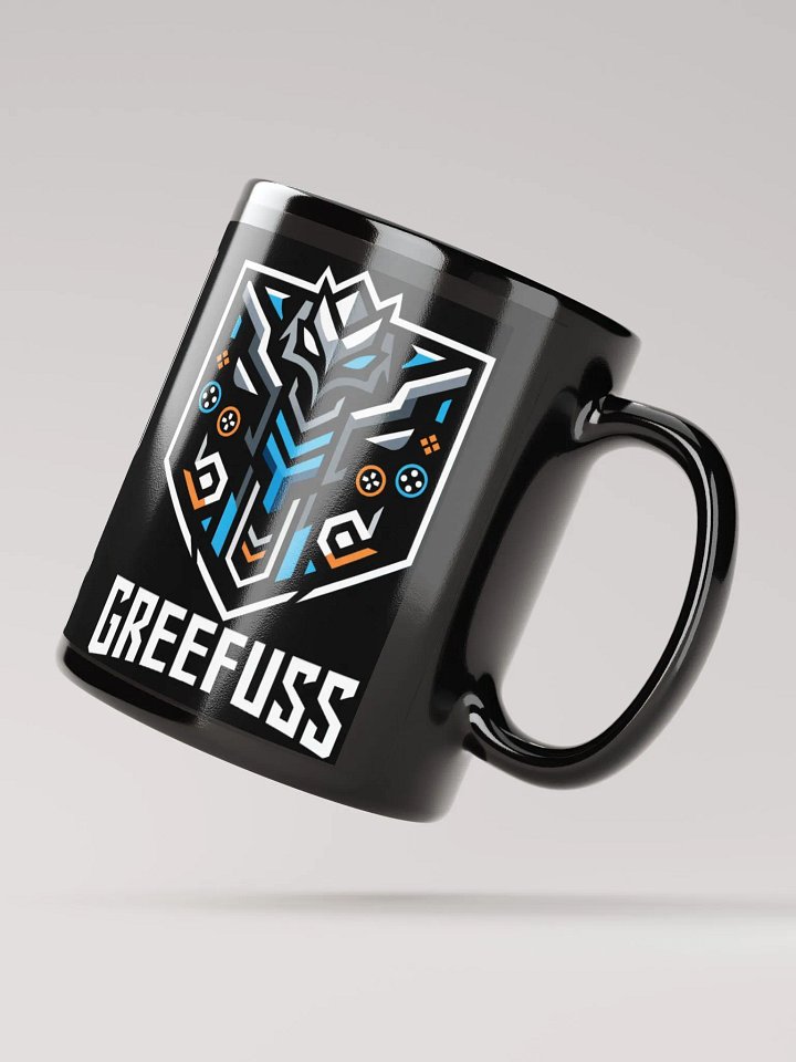 Futuristic owl Identity Glossy Mug product image (2)