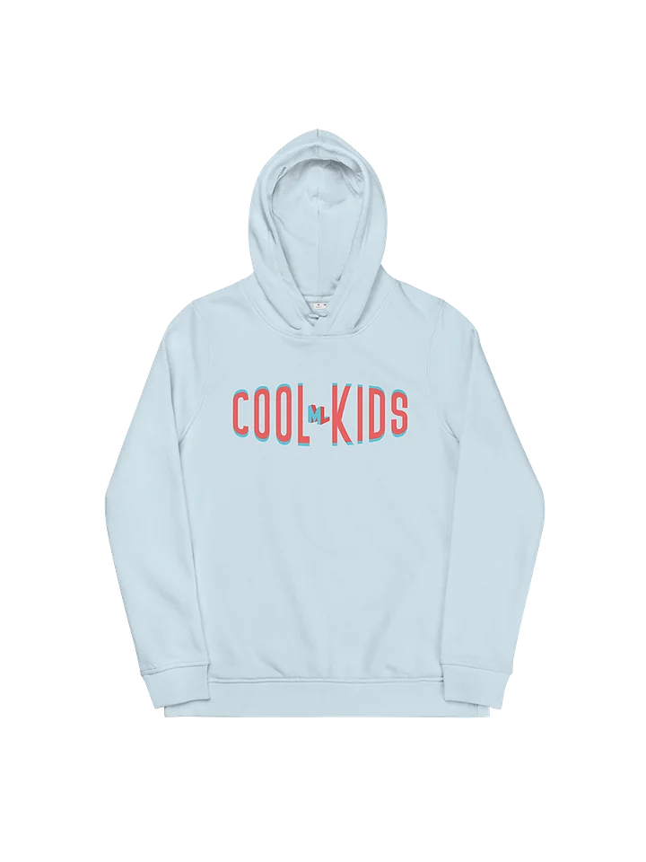 Embroidered Cool Kids - Fitted Eco Hoodie product image (1)